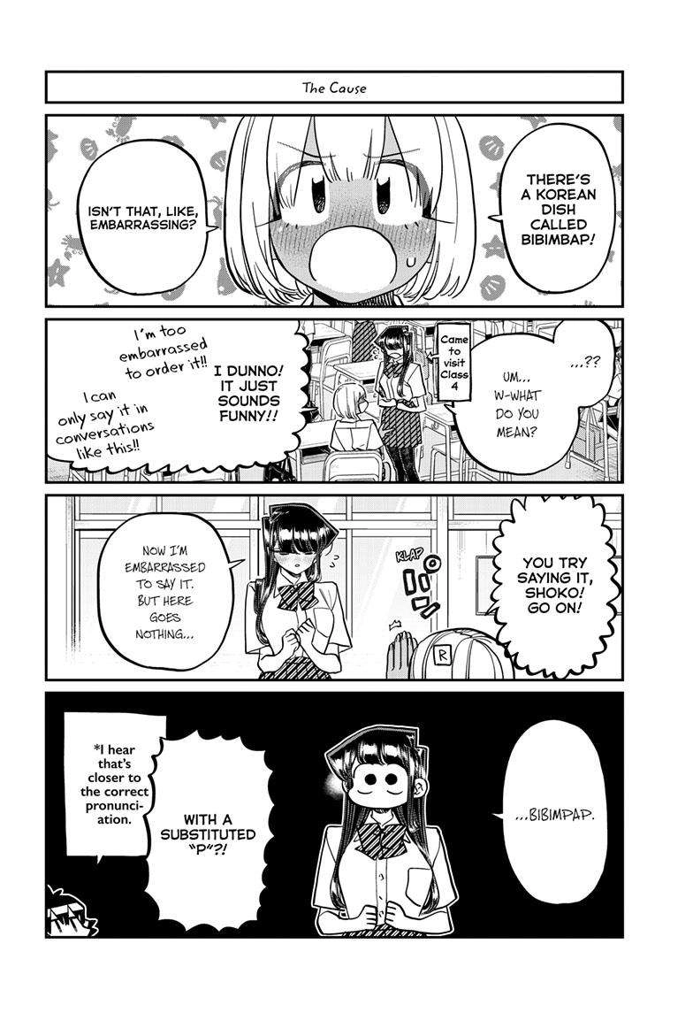 Komi-san wa Komyushou Desu Chapter 425 9